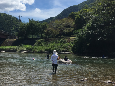 グッとくる飛騨 飛騨の川遊びで 最高の夏休み